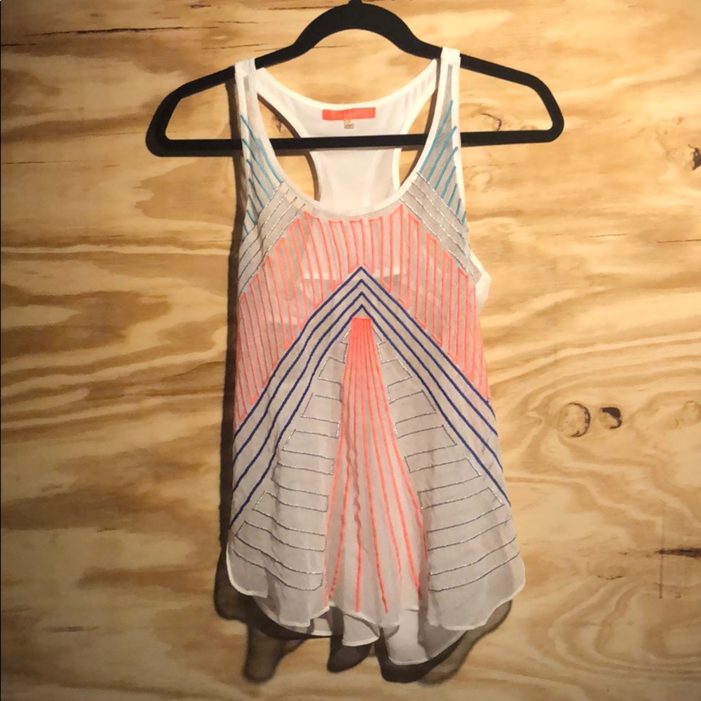 Sheep pattern tank top